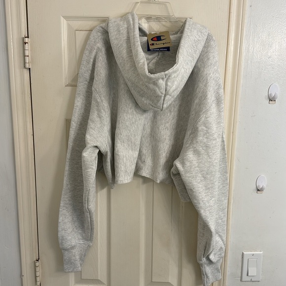 Champion Women’s Fleece Set Shorts Crop Hoodie - Picture 13 of 15